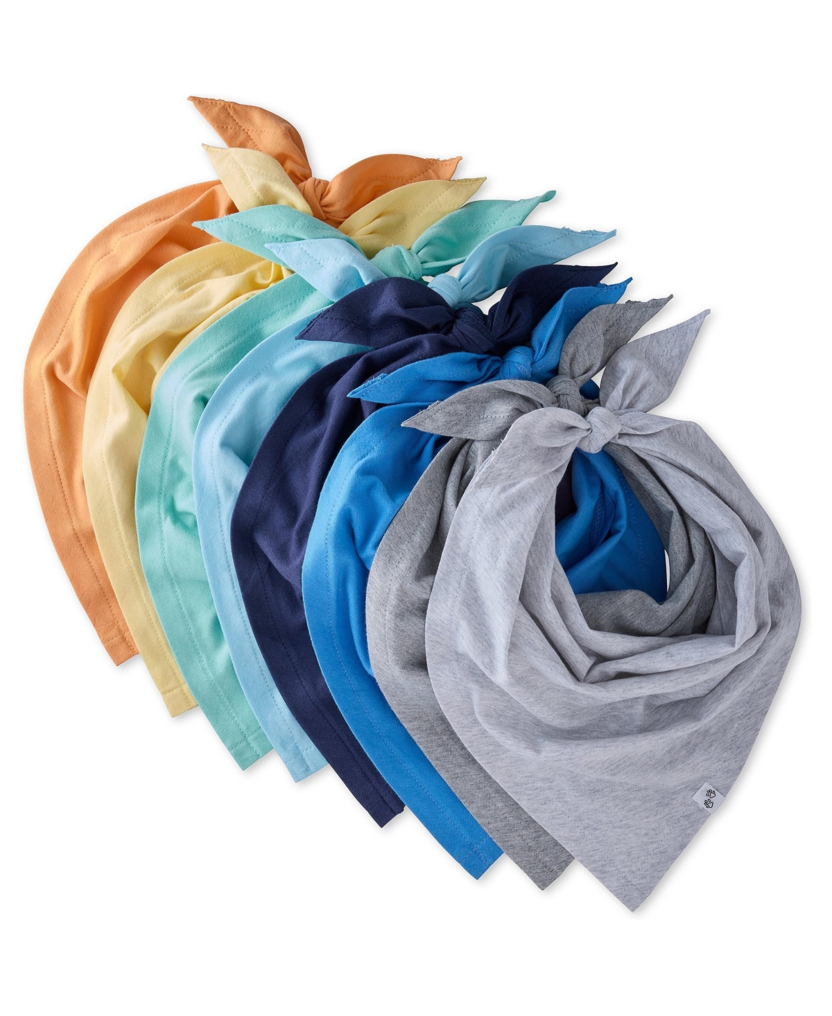 Pet Passion Bandit The Pet Bandana, 3 Pack - Blue tie dye