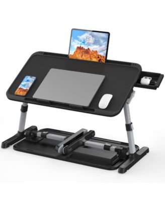 Laptop Bed Tray Table Adjustable Stand Folding Portable Lap Desk