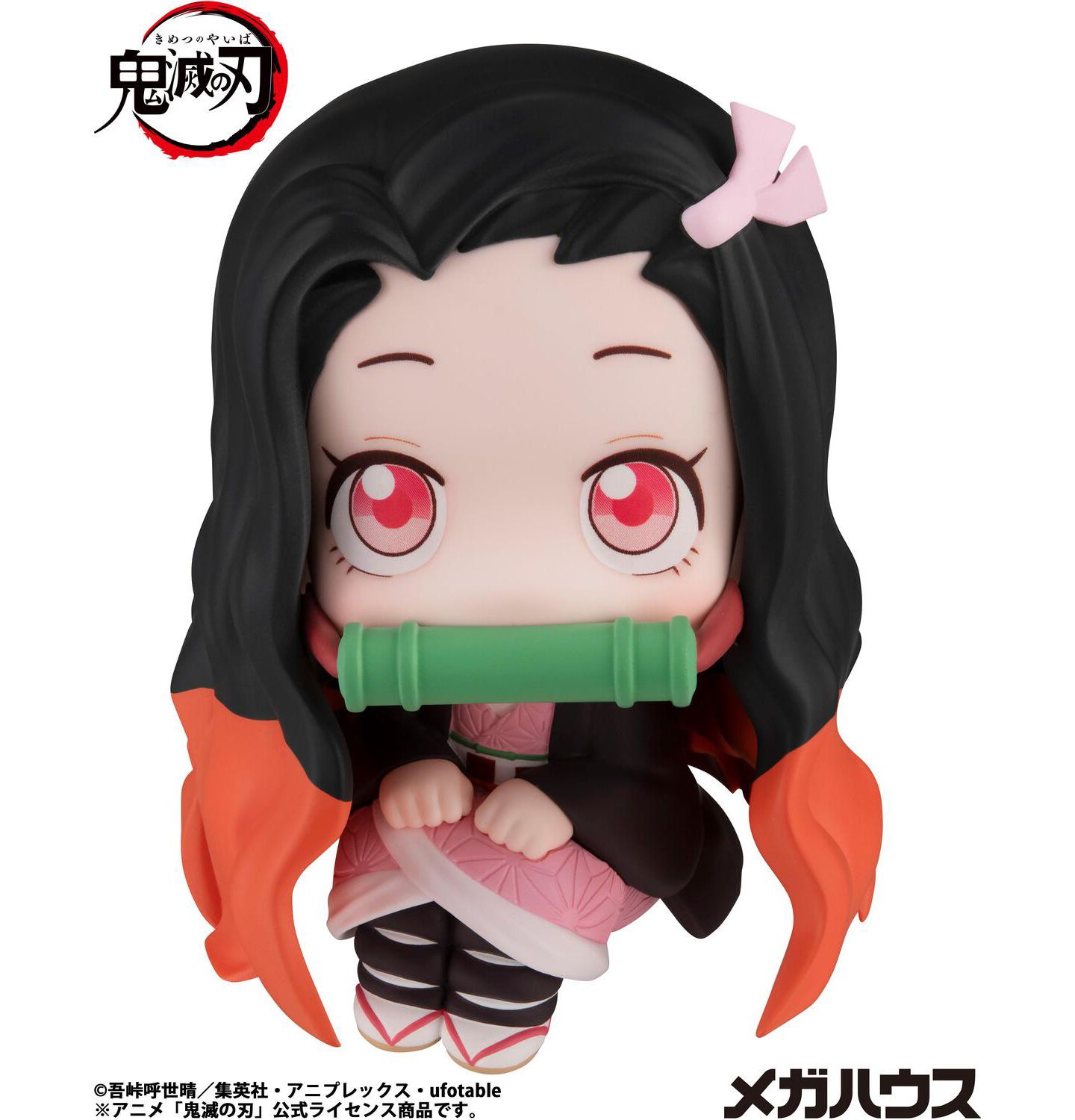 Фигурка Bandai Demon Slayer Nezuko Kamado Lookup 4.9 дюйма с подвижной шеей, от 14 лет — фото 1