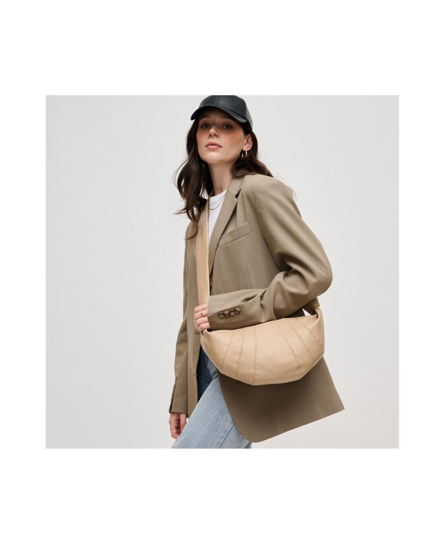 Женская сумка Urban Expressions Urban Expression Davina Crossbody, цвет: Бежевый — фото 5