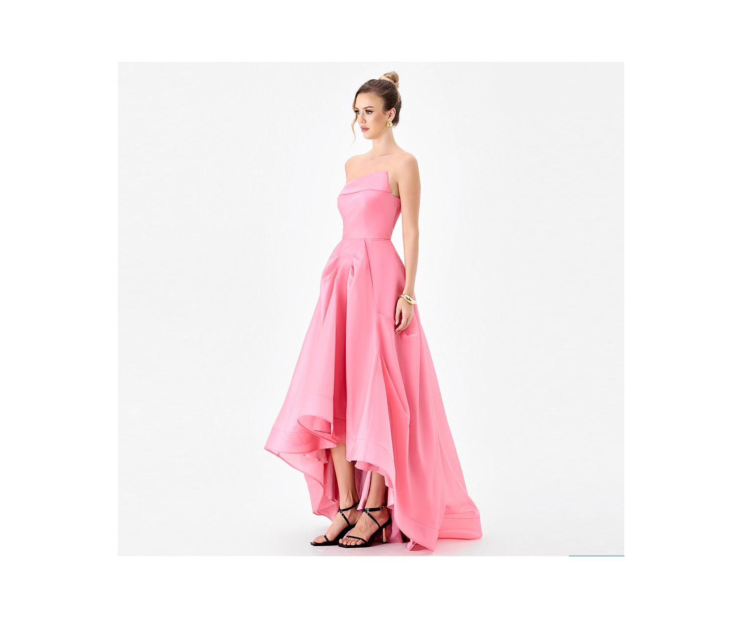 Women's Jeila Strapless Hi-Lo Gown