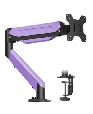 Single Fully-Adjustable Tool-Free Quick-Install Monitor Arm, Compatible with 17"-35" Flat and Curved Monitors, Standard VESA
