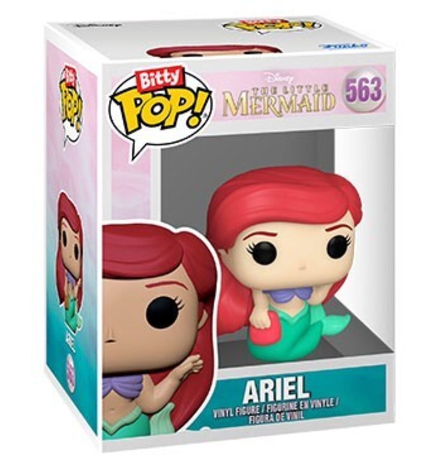 Набор фигурок Funko Bitty Pop Disney Princess Ariel, 4 шт. в слепой упаковке, от 3 лет — фото 2