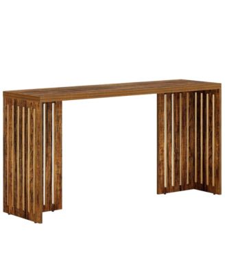 Modern High Top Bar Table with Rectangular Design for Kitchen and Home