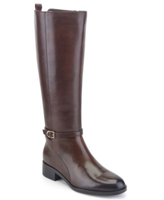 Women's Bitty Tall Leather Riding Boots, Regular & Wide Calf