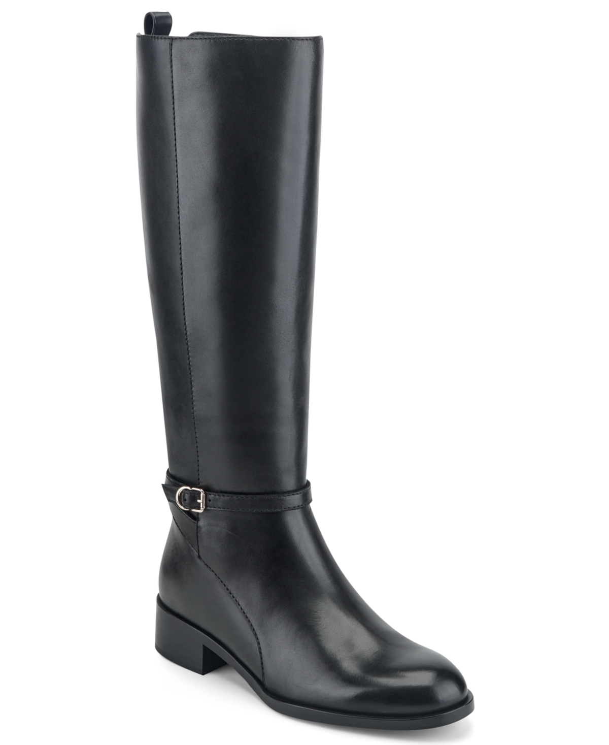 Easy Spirit Women's Bitty Knee-High Leather Riding Boots