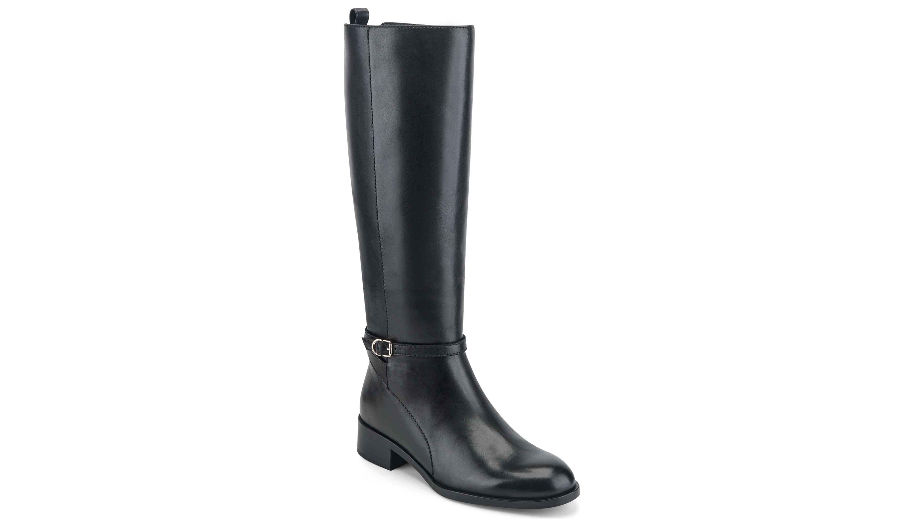 Easy Spirit Women's Bitty Knee-High Leather Riding Boots