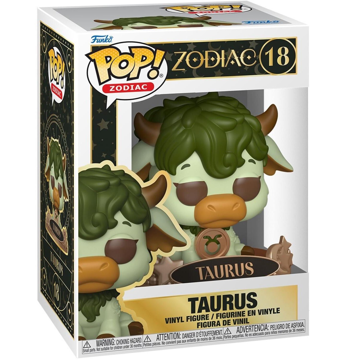 Детская фигурка Funko Pop! Zodiac Taurus 3.5" Vinyl Figure, Ages 3+ — фото 3