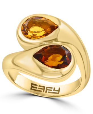 Citrine Cocktail Ring (2-7/8 ct. t.w.) in 14k Yellow Gold over Sterling Silver