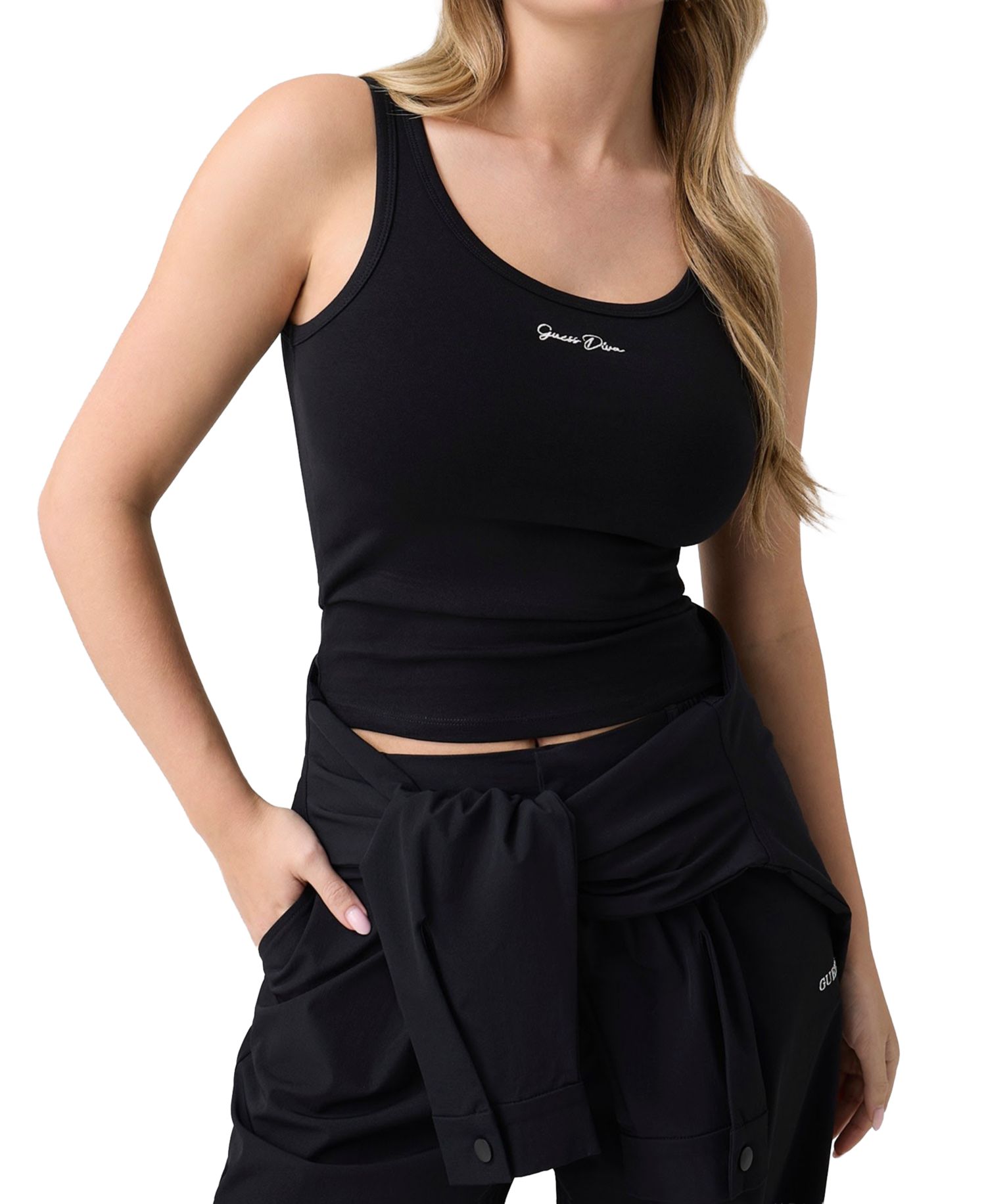 Women's Alya Ribbed Scoop Neck Tank Top