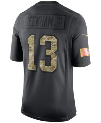 Nike New York Giants No21 Jabrill Peppers Camo Men's Stitched NFL Limited 2018 Salute To Service Jersey