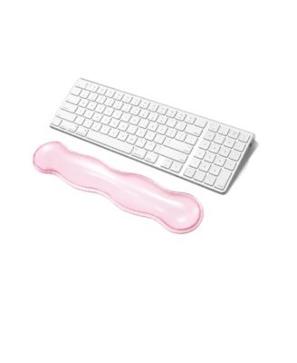 Clear Ergonomic Gel Wrist Rest For Keyboard Mouse Support Comfortable Typing Gaming Office