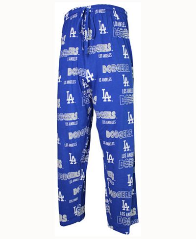 Concepts Sport Men's Los Angeles Dodgers Sweep Sleep Pants