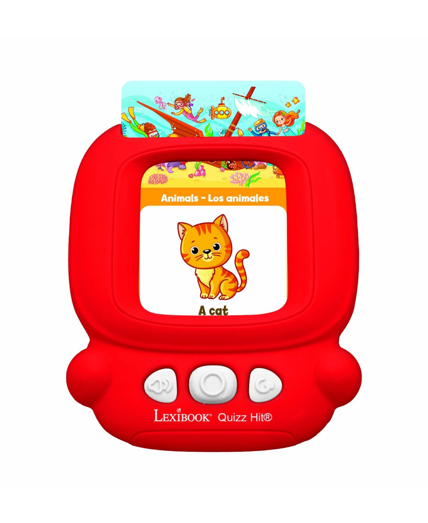 Детская игрушка Lexibook Bilingual interactive card reader, Spanish and English, 150 double sided cards — фото 3