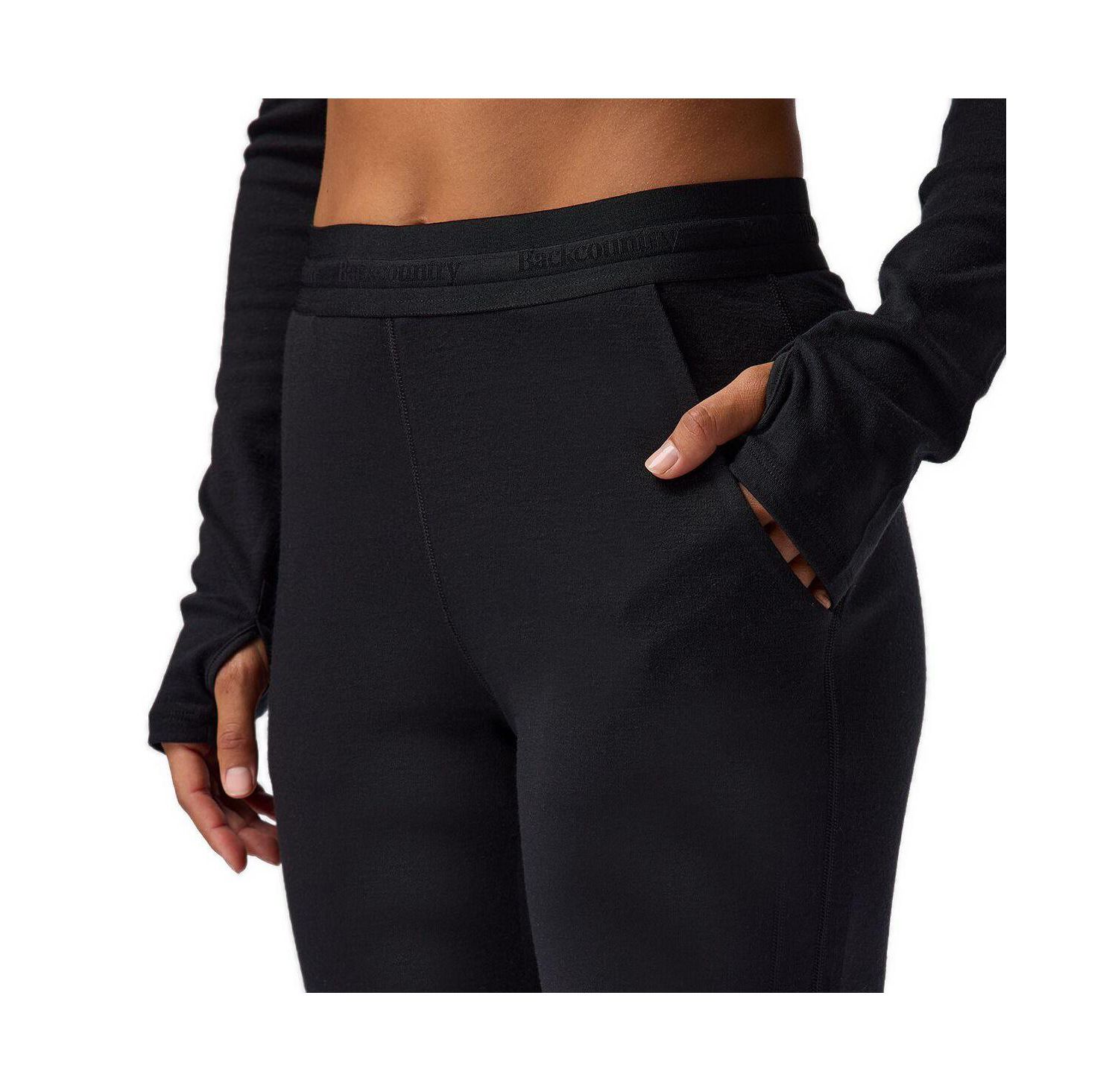 Women's Cedars RWS Merino Mid-Wt Baselayer Jogger Bottom Midweight Long Underwear Bottoms