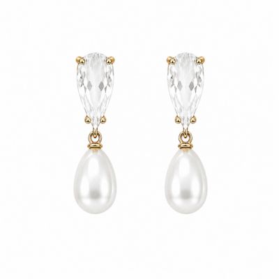 Dewdrop Pearl Earrings