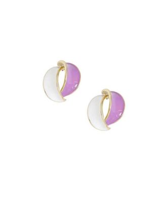 Women's Gold-Tone Wrap Studs