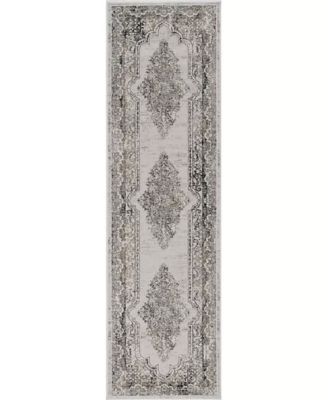 Abbey KL32 Ivory 2'6" x 4' Runner Rug
