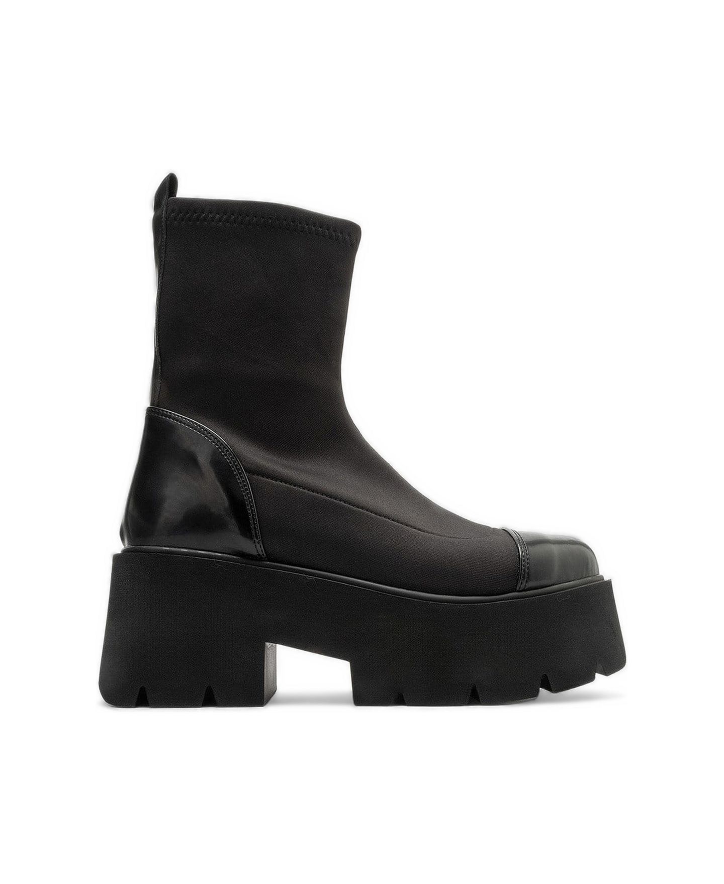 Женские ботинки Prologue Shoes Jadelina Scuba Platform Sock Boot, цвет: Чёрный — фото 2
