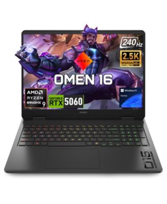 Omen 16" AMD Ryzen 9 8940HX RTX 5060 240Hz Laptop