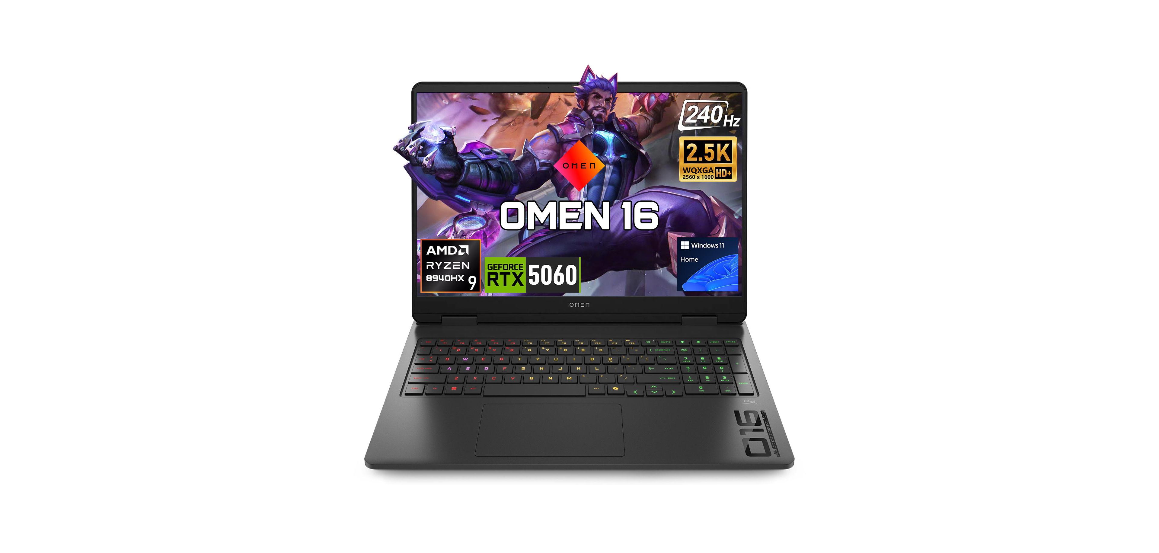 Hp Omen 16z-ap000 16" 240Hz Gaming Laptop with Amd Ryzen 9 8940HX