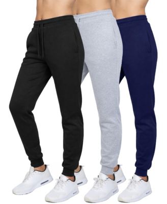 Women's Loose Fit Fleece-Lined Jogger Sweatpants Up To 3 Pack