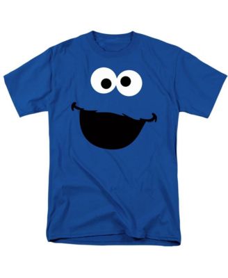 Men's Cookie Monster Face Graphic Classic-Fit T-Shirt