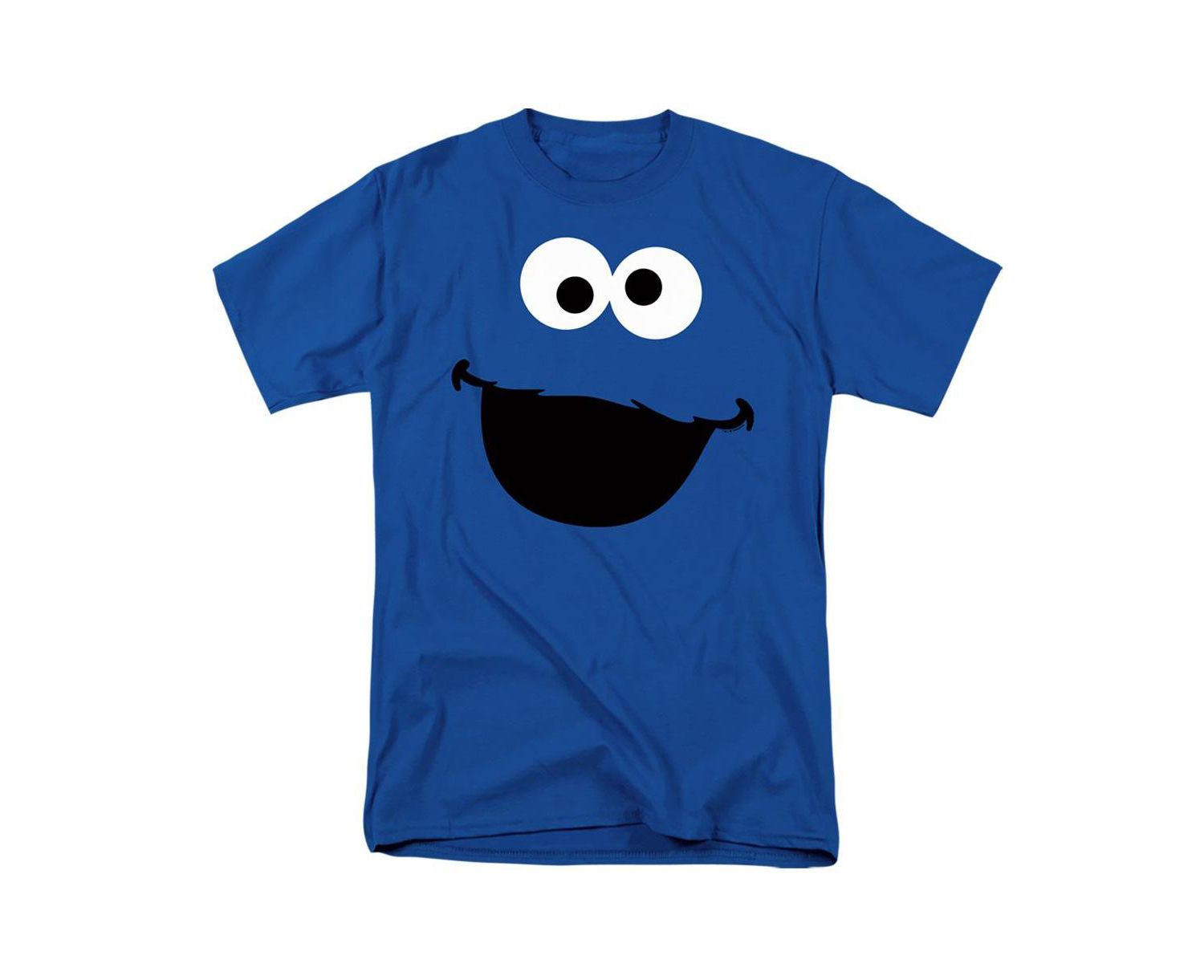 Men's Cookie Monster Face Graphic Classic-Fit T-Shirt