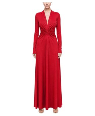 Women's V-Neck Maxi Dress