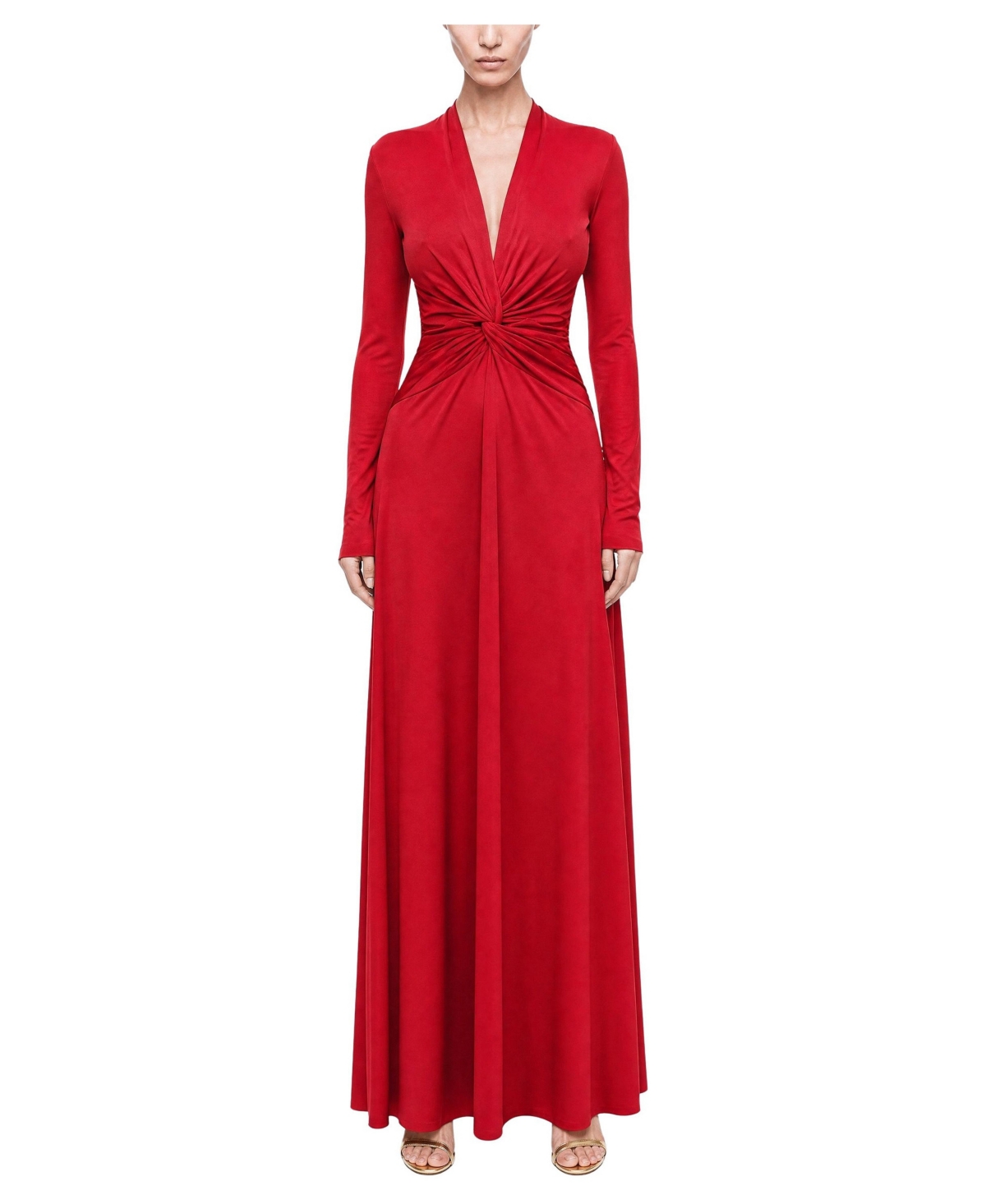 Nocturne Women's V-Neck Maxi Dress