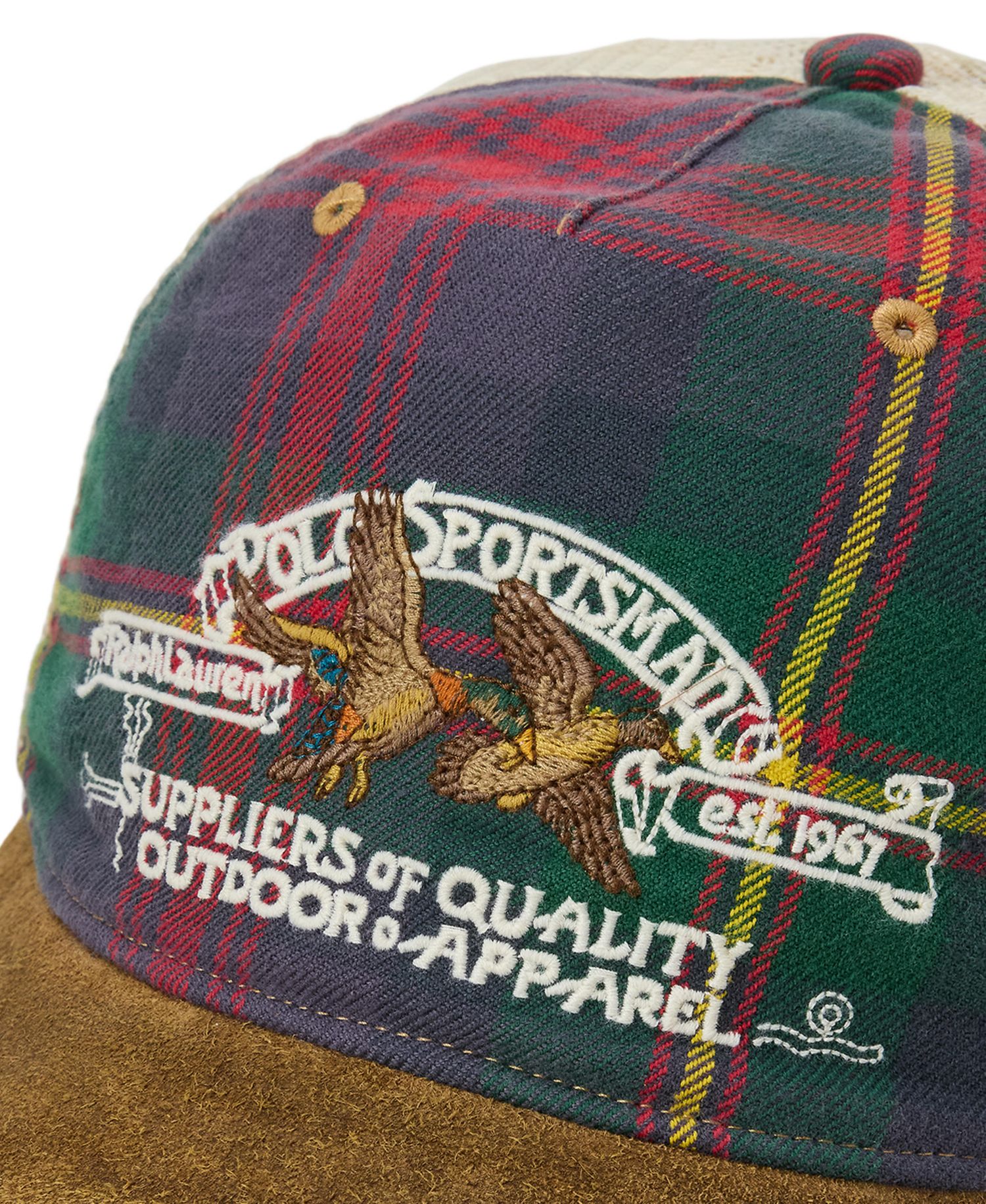 Men's Polo Sportsman Vintage Snapback Five-Panel Trucker Cap