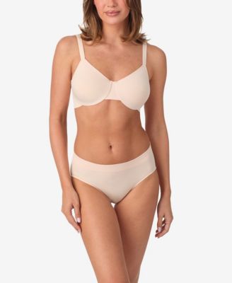 Seamless Comfort Full-Coverage Adjustable-Straps Bra