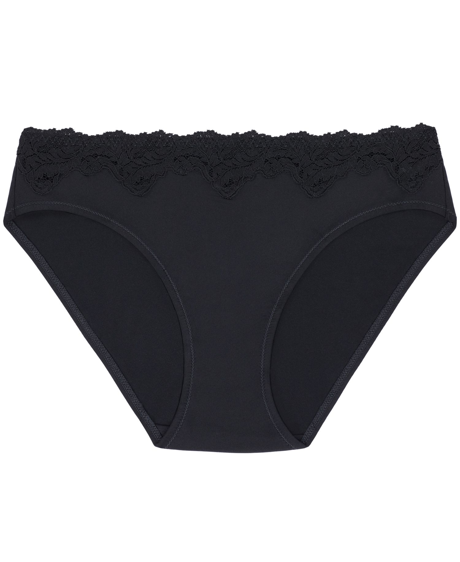 Women's Lace Allure Microfiber Bikini Panty