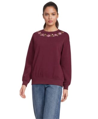 Women's Serious Sweats Relaxed Long Sleeve Crew Neck Sweatshirt - Set Top