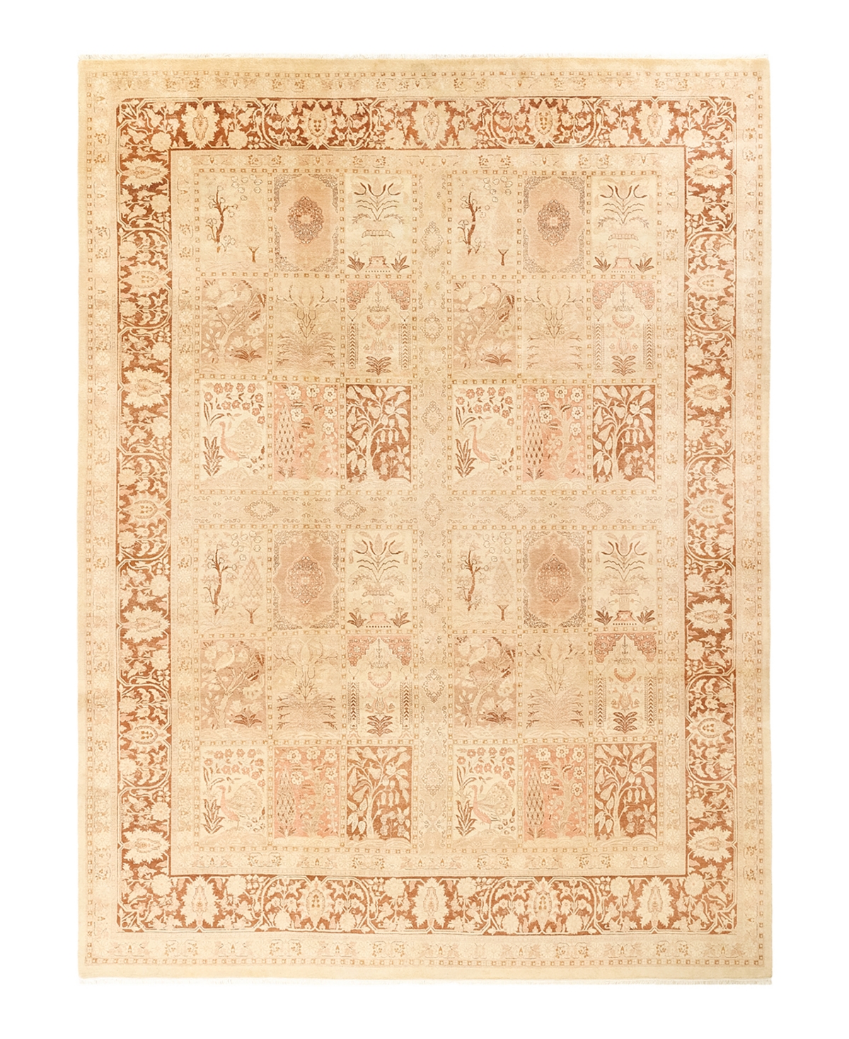 Adorn Handwoven Rugs Mogul M1554 9'4" x 12'3" Area Rug - Ivory