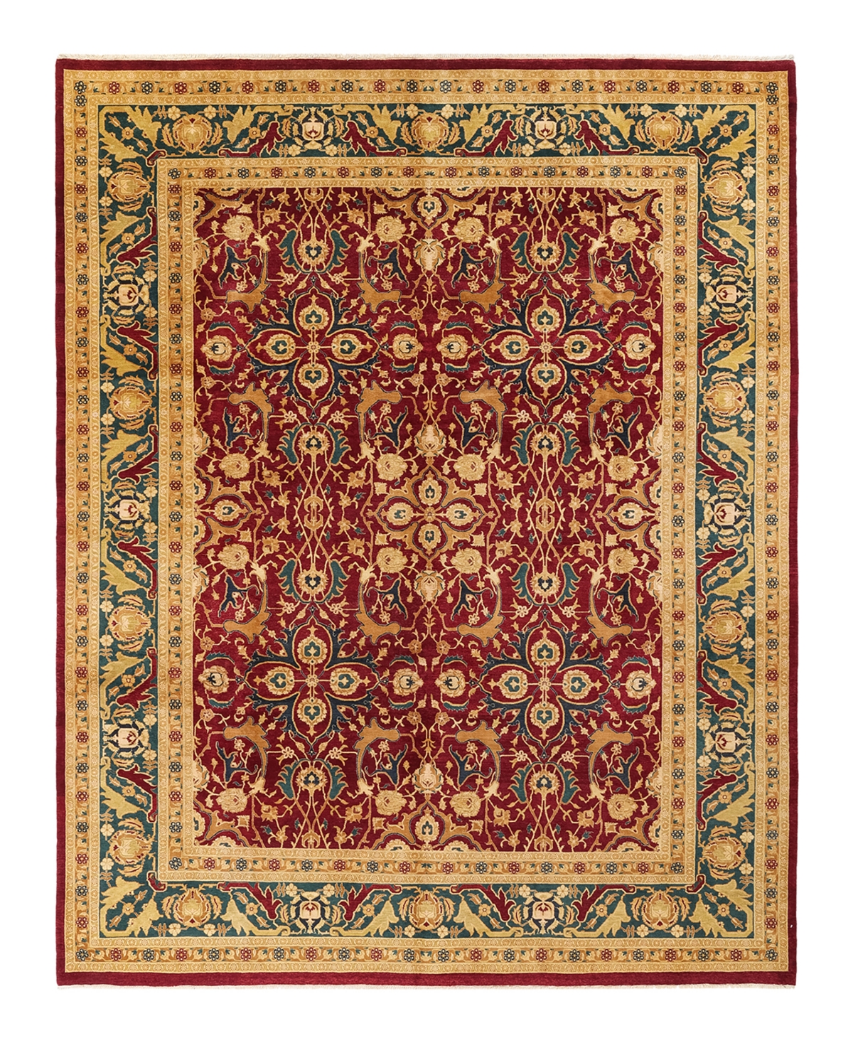 Adorn Handwoven Rugs Mogul M1251 9'4" x 11'9" Area Rug - Red