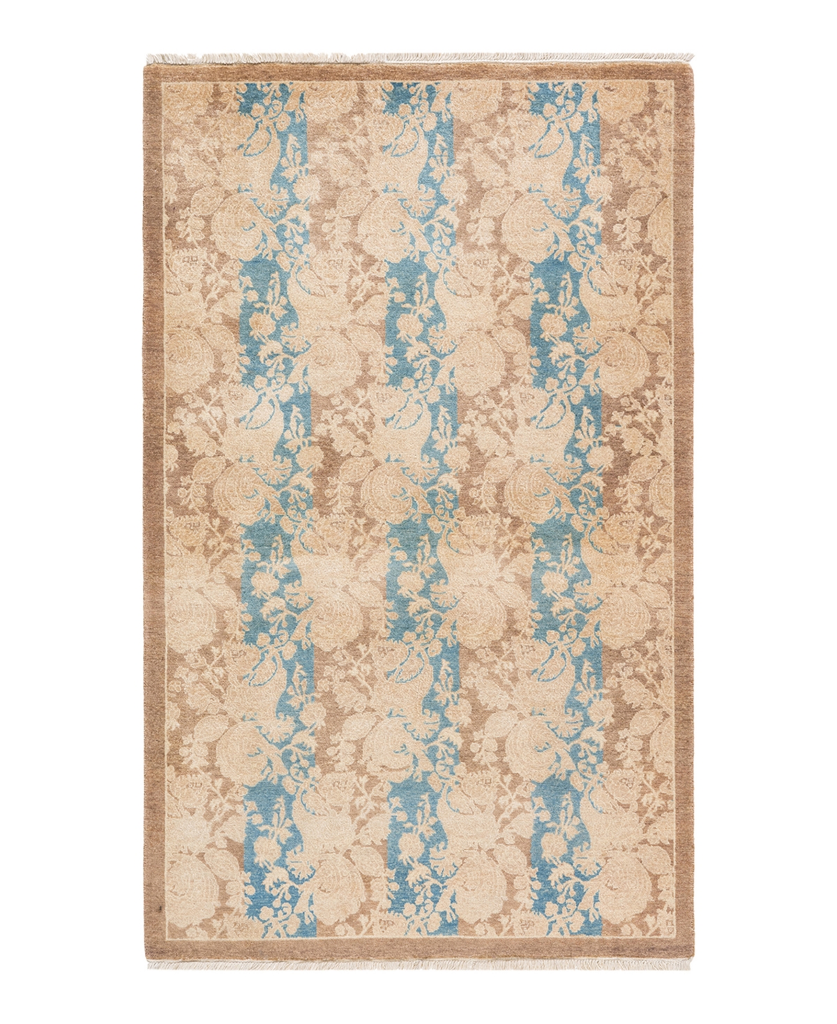 Adorn Handwoven Rugs Mogul M1503 3'2" x 5'2" Area Rug - Brown