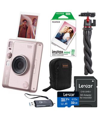 Instax Mini Evo Instant Film Camera, with Ulanzi  MT-11 Multi- Function, Mini Flim Twin Pack(20)