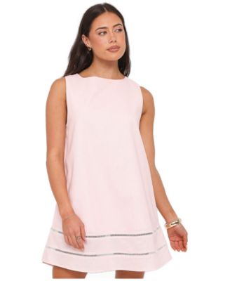 Women's Kiata Boat-Neck Sleeveless Mini Dress