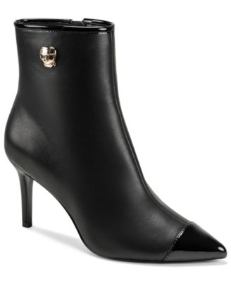 Women's Rourke Stiletto Pointed Toe Faux Leather Booties