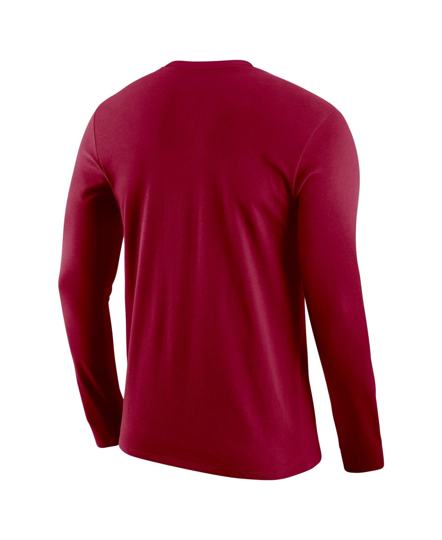 Мужская футболка Nike Garnet South Carolina Gamecocks Script Long Sleeve — фото 3