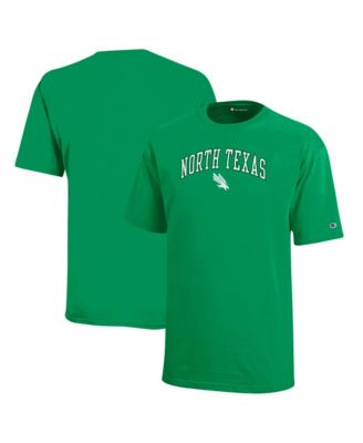 Big Boys and Girls Kelly Green North Texas Mean Green Arch Over Logo T-Shirt