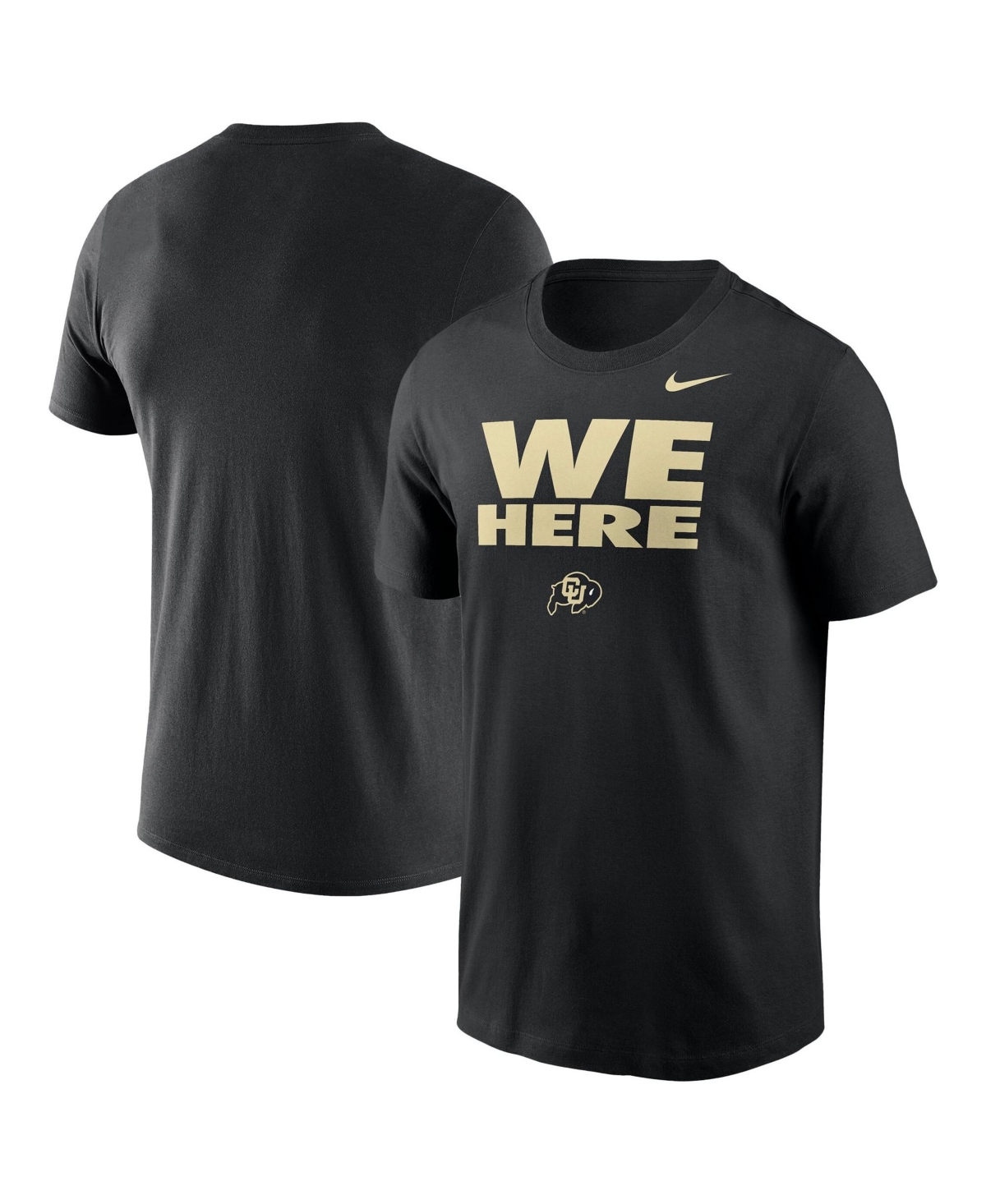 Nike Men's Colorado Buffaloes Practice Athletic-Fit T-Shirt