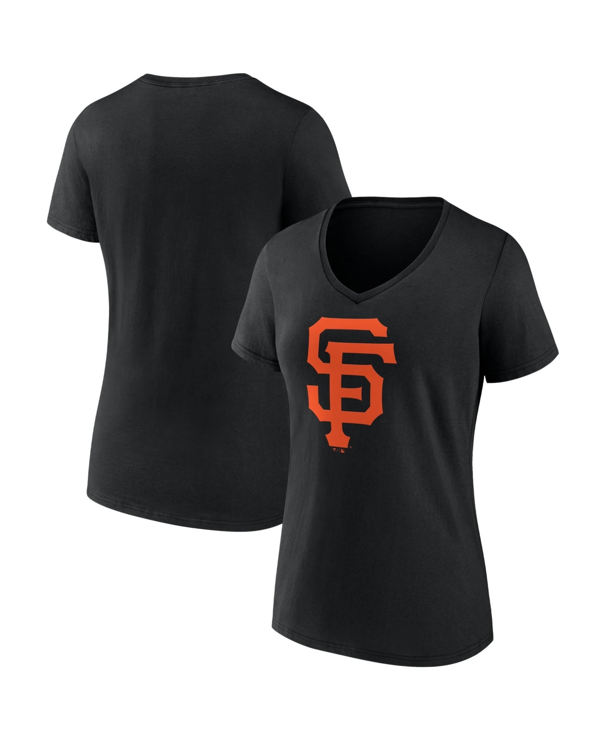 Logo Athletic Women's San Francisco Giants V-Neck T-Shirt