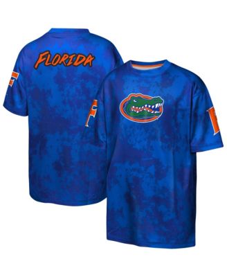 Big Boys and Girls  Royal Florida Gators Off-Side Sublimated T-Shirt