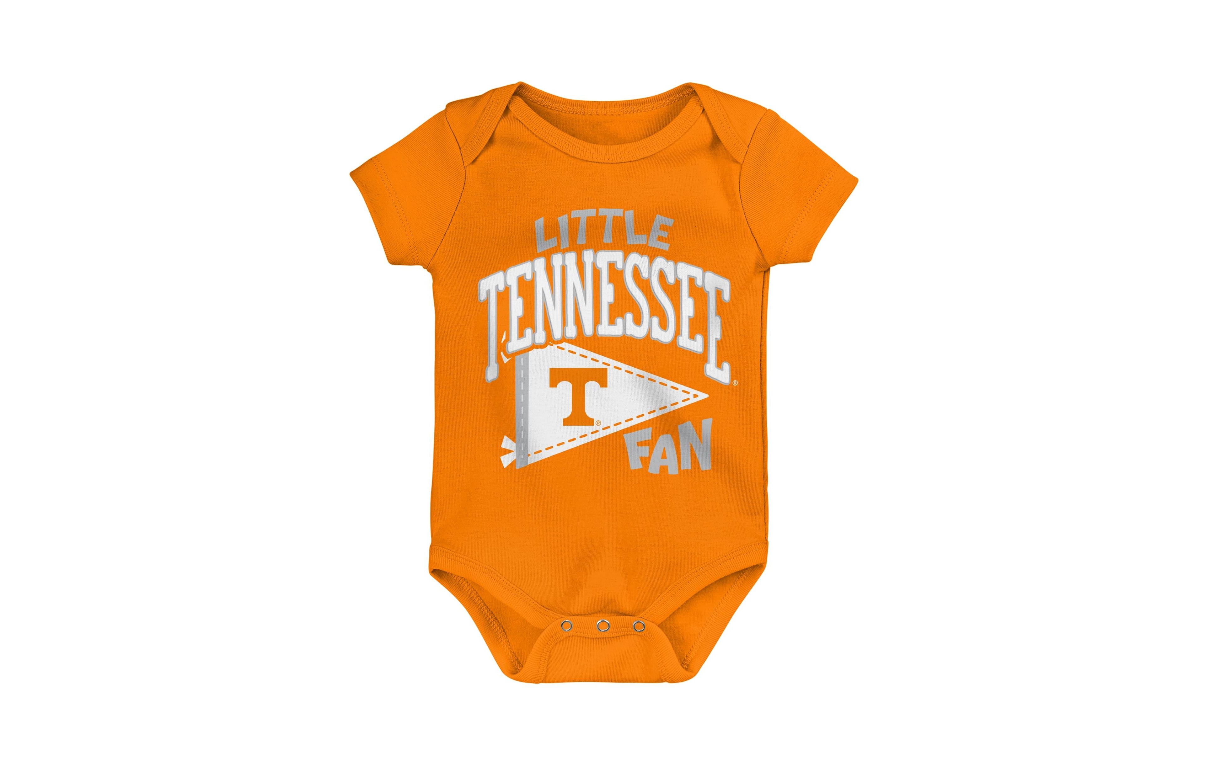 Outerstuff Boys' and Girls' Tennessee Volunteers Little Banner Short Sleeve Bodysuit