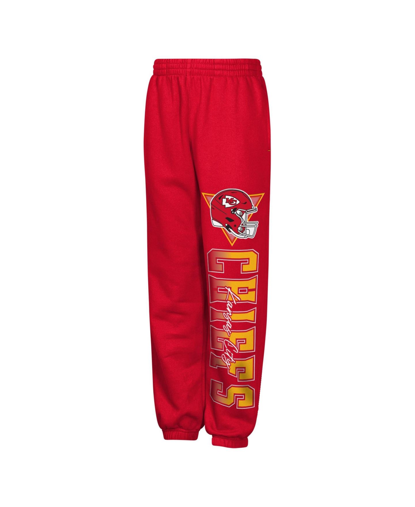 Детские брюки Outerstuff Red Kansas City Chiefs Run & Gun Sweatpants — фото 1