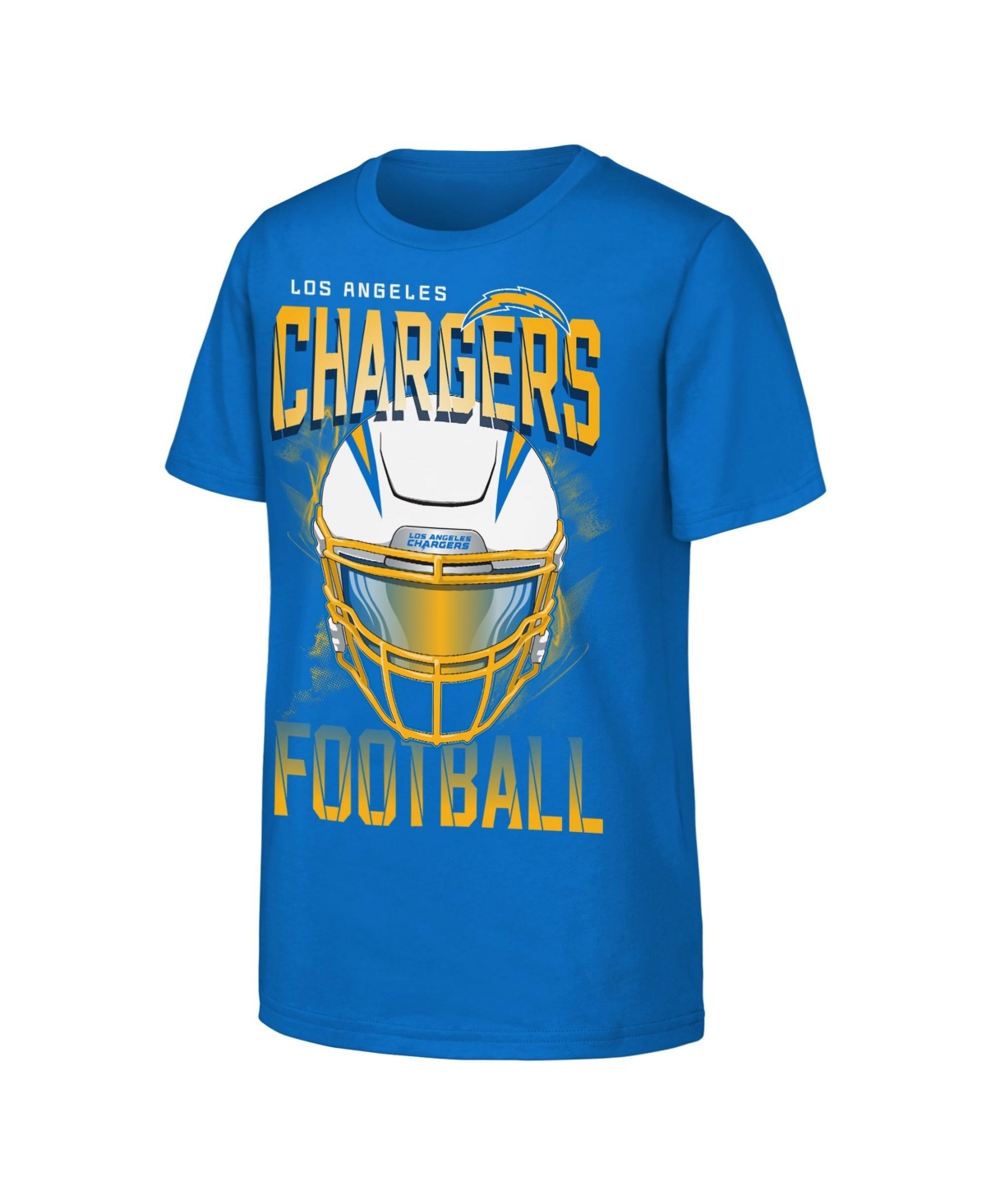 Outerstuff Boys' and Girls' Los Angeles Chargers Graphic T-Shirt - Powder Blue