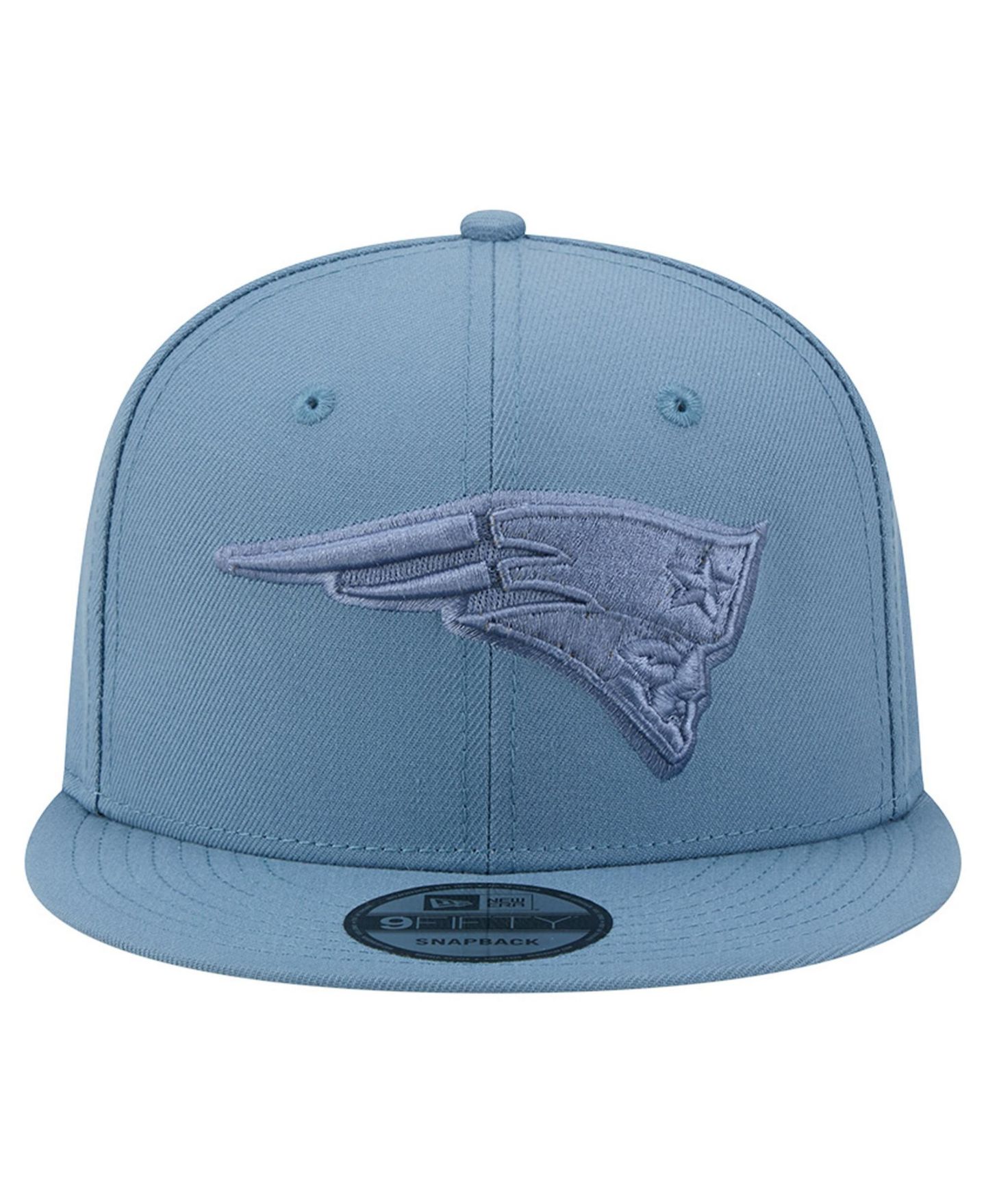 Мужские головные уборы New Era Blue New England Patriots Color Pack 9FIFTY Snapback Hat — фото 2