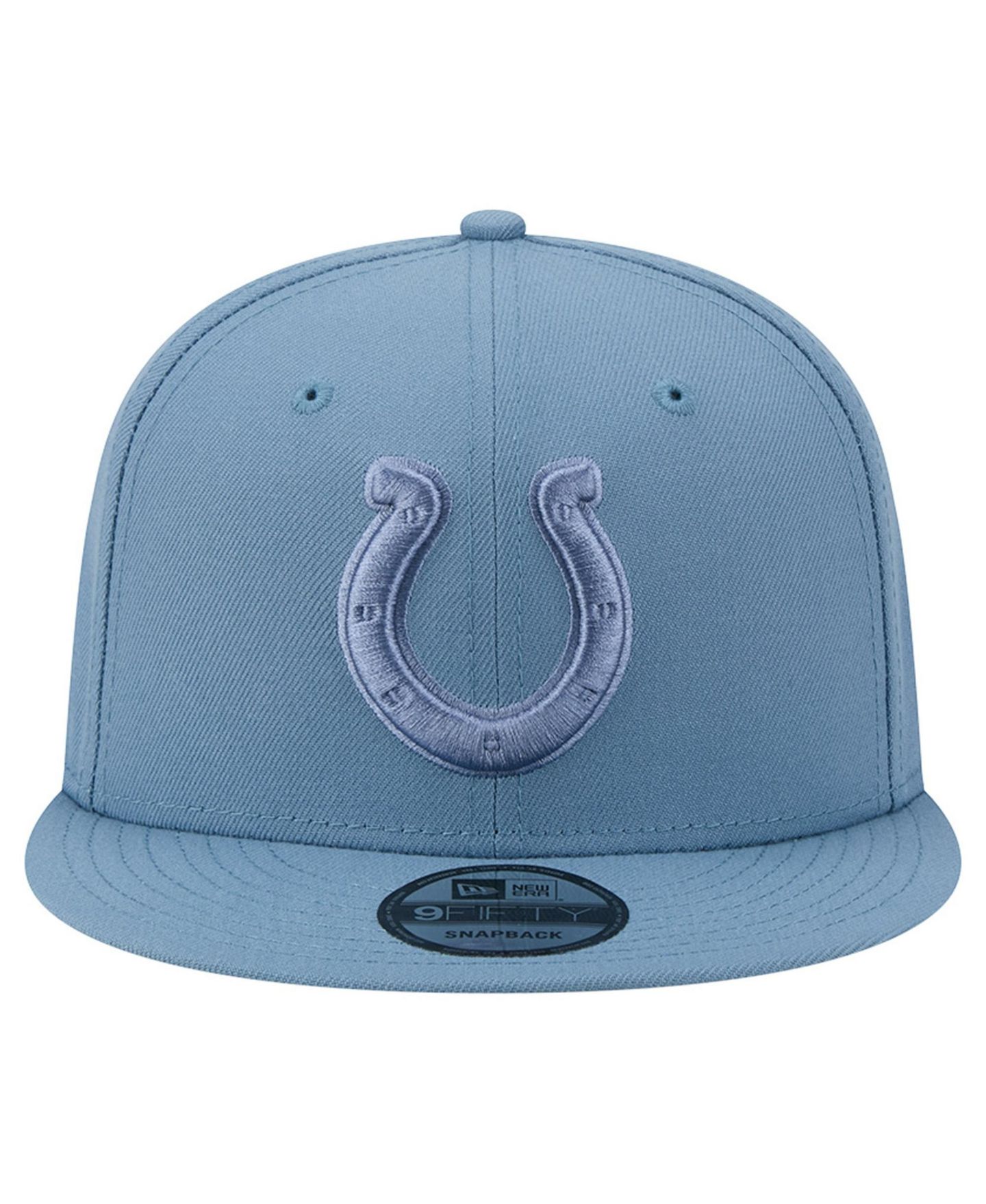 Мужские головные уборы New Era Blue Indianapolis Colts Color Pack 9FIFTY Snapback Hat — фото 2